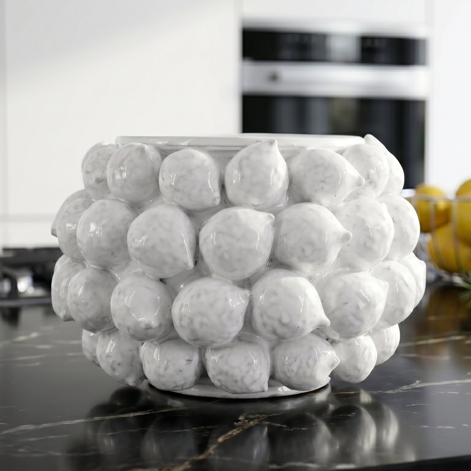 Italian Ceramic Vase – Italian ceramic from Caltagirone, Sicily