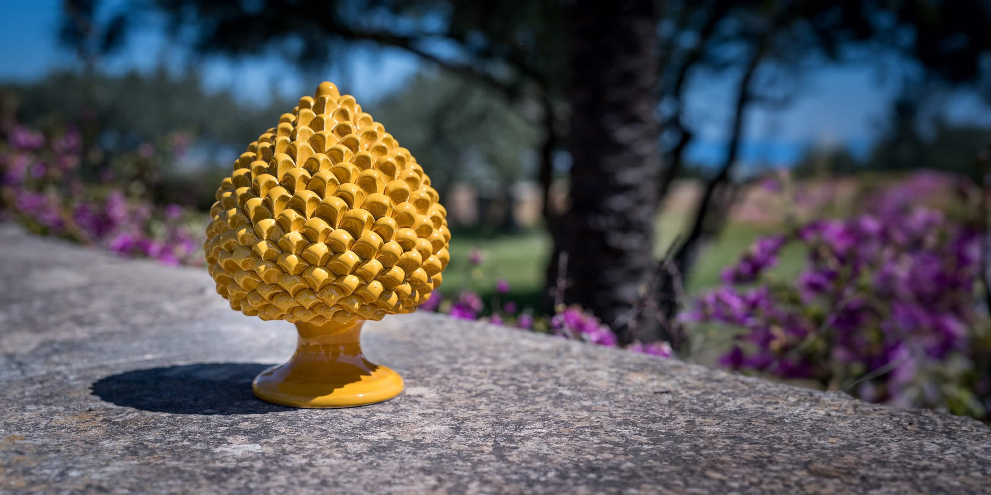 18-pigne-ornamentali - Ceramiche di Caltagirone Sofia